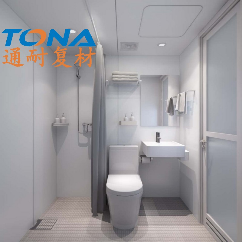 Hubei Tongnai SMC Complete Bathroom 72-Hour Quick Assembly Apartment