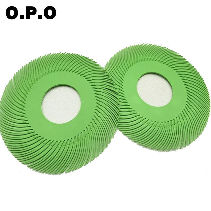 Щетка дисковая 6 дюймов, желтая, 80#, 3м щетина