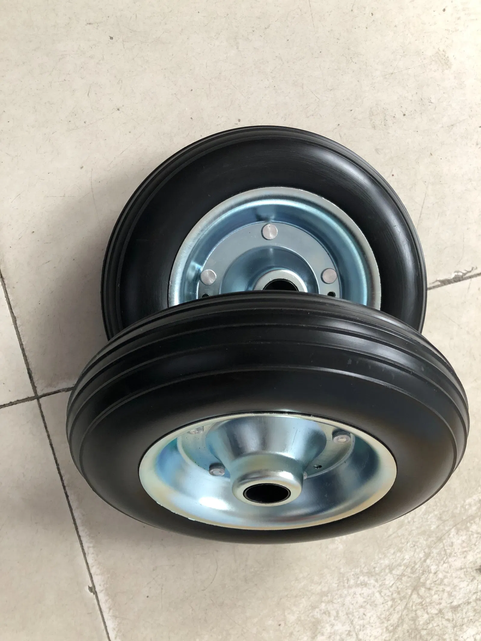 CE Good Public Praise Solid Rubber Wheel (RG904/9'X3')
