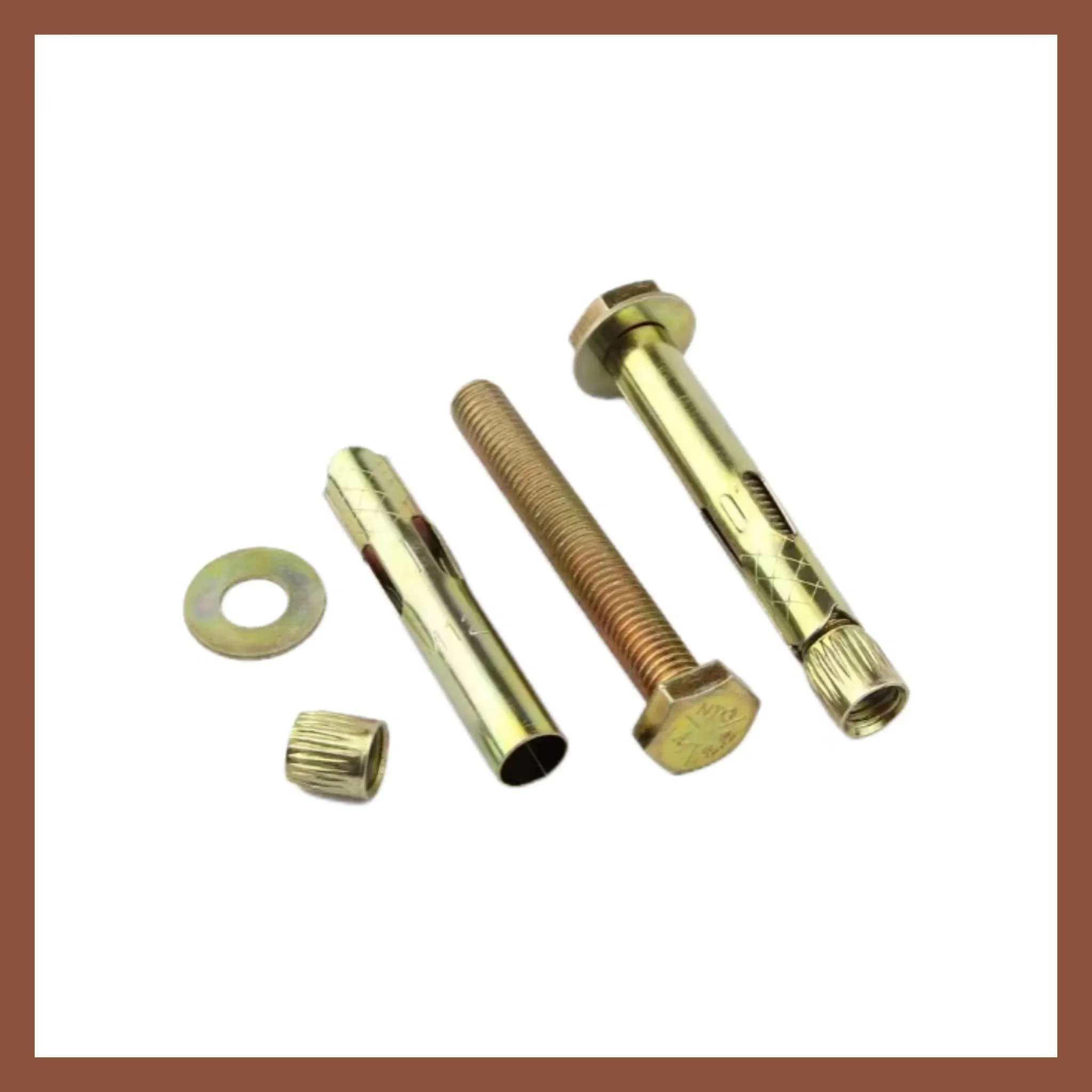 Анкерные болты с шестигранной головкой, оцинкованные