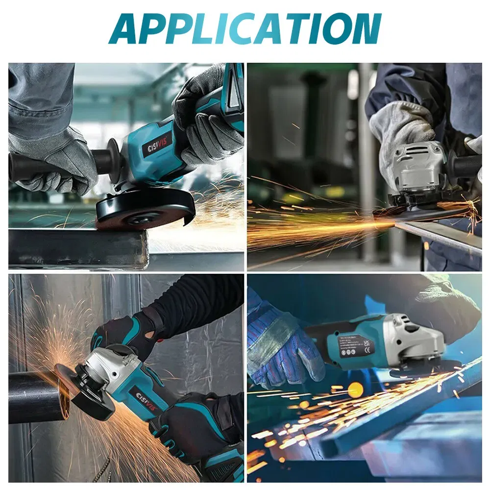 Аккумуляторная угловая шлифмашина 220В Cisivis