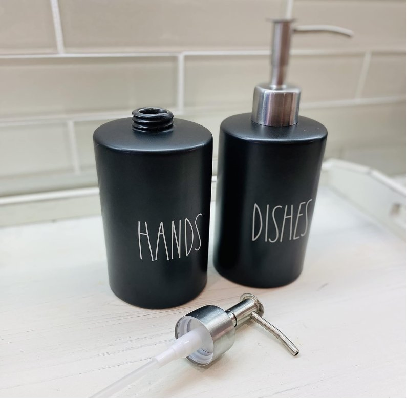 Plastic Pump Single Ceramic Dispenser for SPA Style Bathroom Accessories