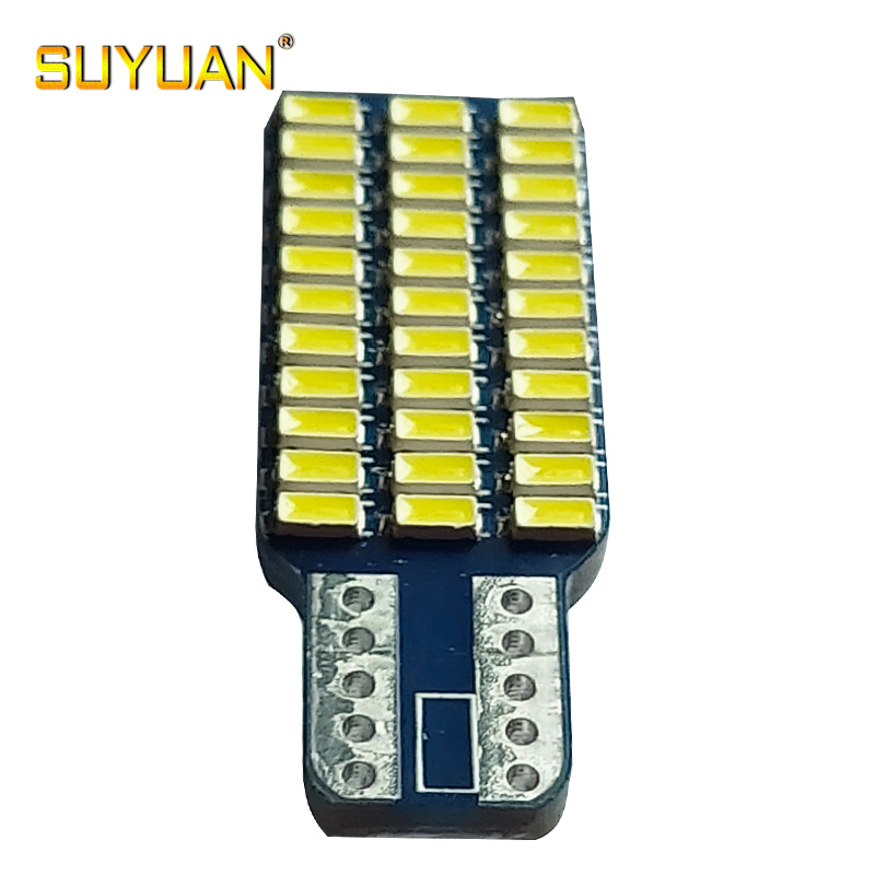 Светодиодная лампа W5W для подсветки номерного знака, 33 SMD