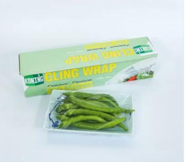 Wholesale Food Grade Stretch Packaging Food Wrap Preservative Film PE Cling Film Wrap Roll