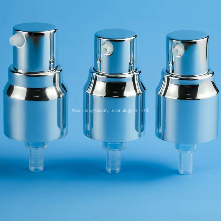 18/415 20/415 22/410 Aluminum Cream Bottle Pump for Lotion Emulsion Serum Anodized with Shoulder