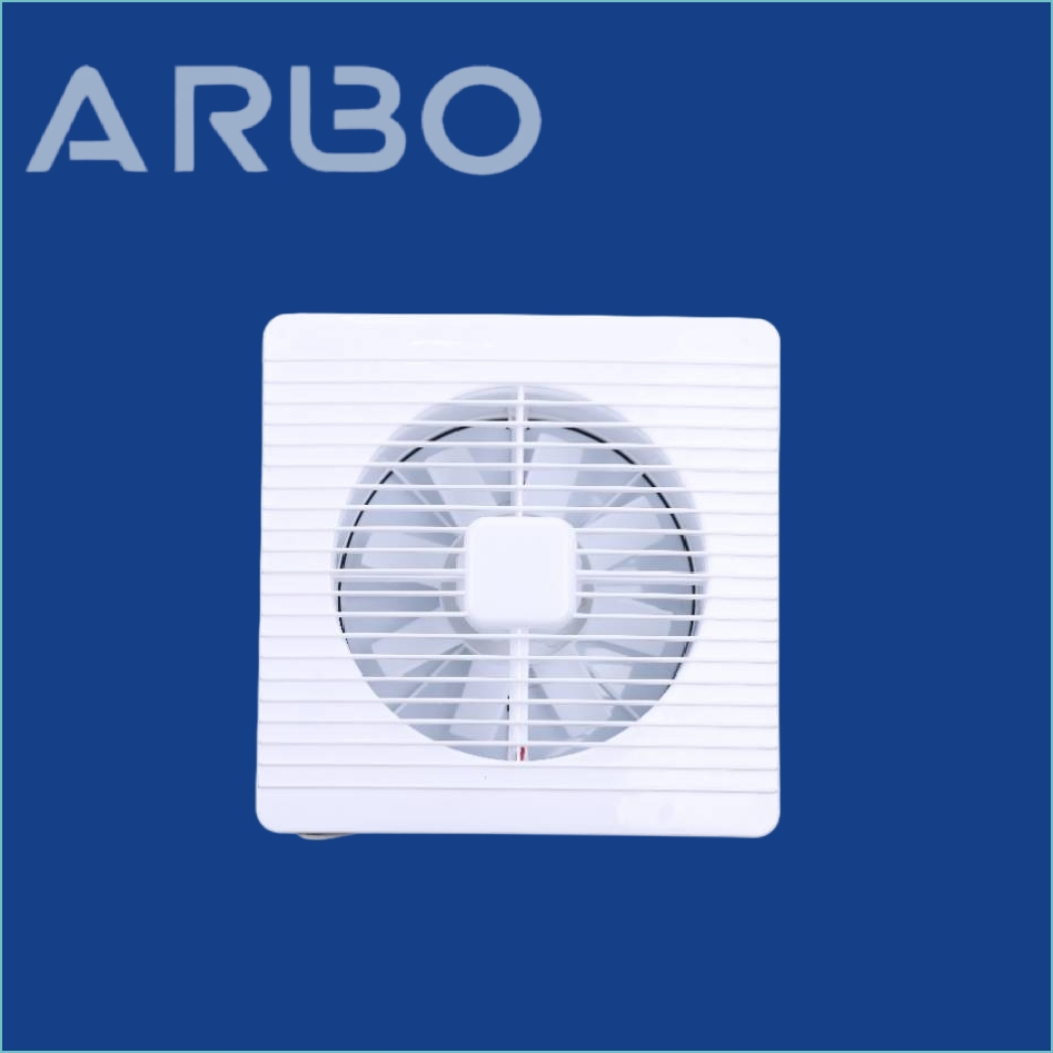 6-Inch Household Bathroom Window Ventilation Fan Bathroom Wall Circular Exhaust Fan