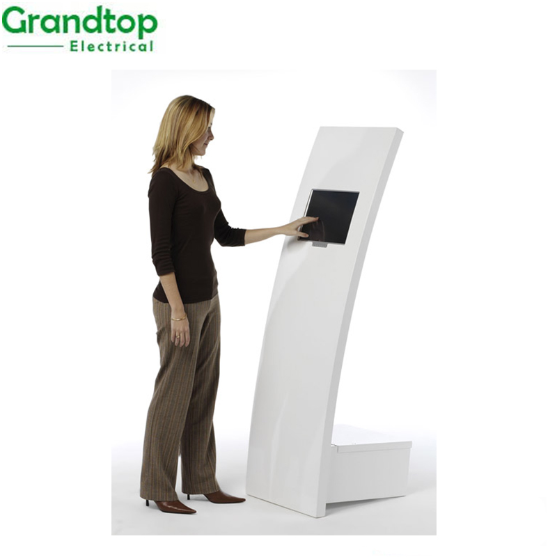 19 Inch LCD Touch Screen Event Cell Phone Charger Station with Advertisement and Cash Acceptor