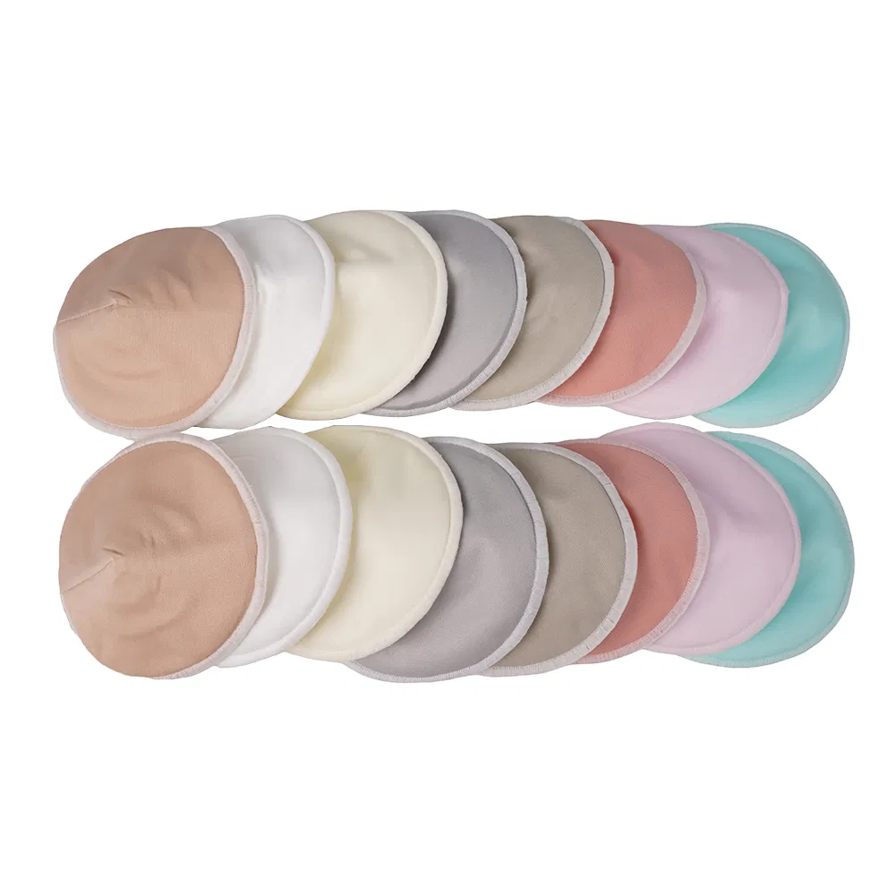 Factory Direct Wholesale Organic Bamboo Washable Nursing Care Breast Pads Reusable Breast Nursing Pads