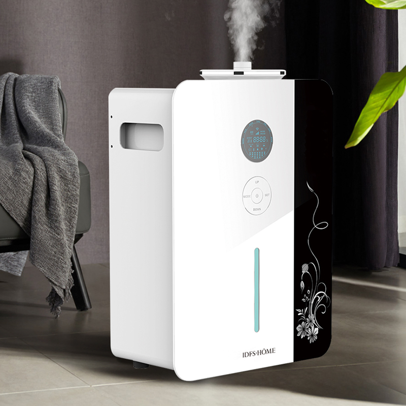 Intelligent Dynamic Oil Level Lighting LCD Touch Control Air Purification Air Aromatherapy Machine Diffuser