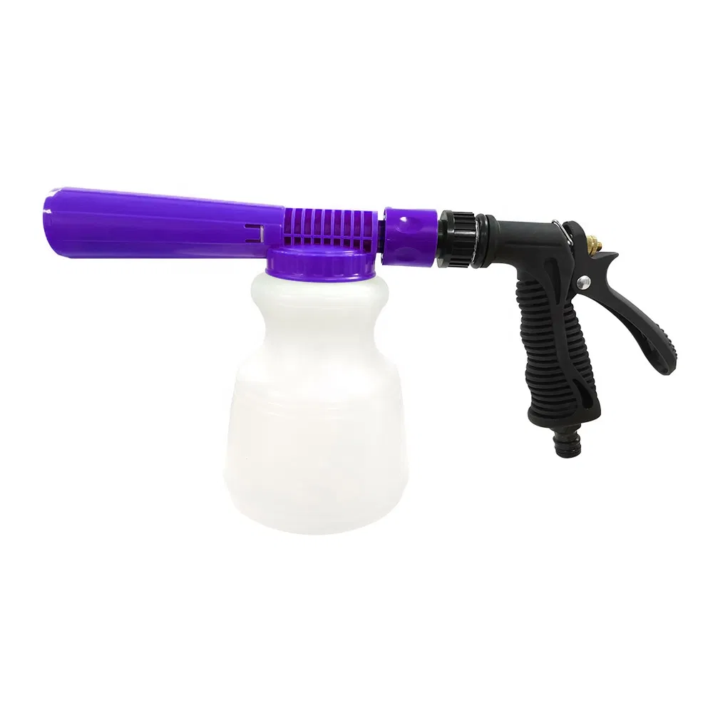 1L Bottle Portable Spraying and Foaming of Concentrated Chemicals Car Foam Gun Foam Cannon Blaster and Hose End Sprayer