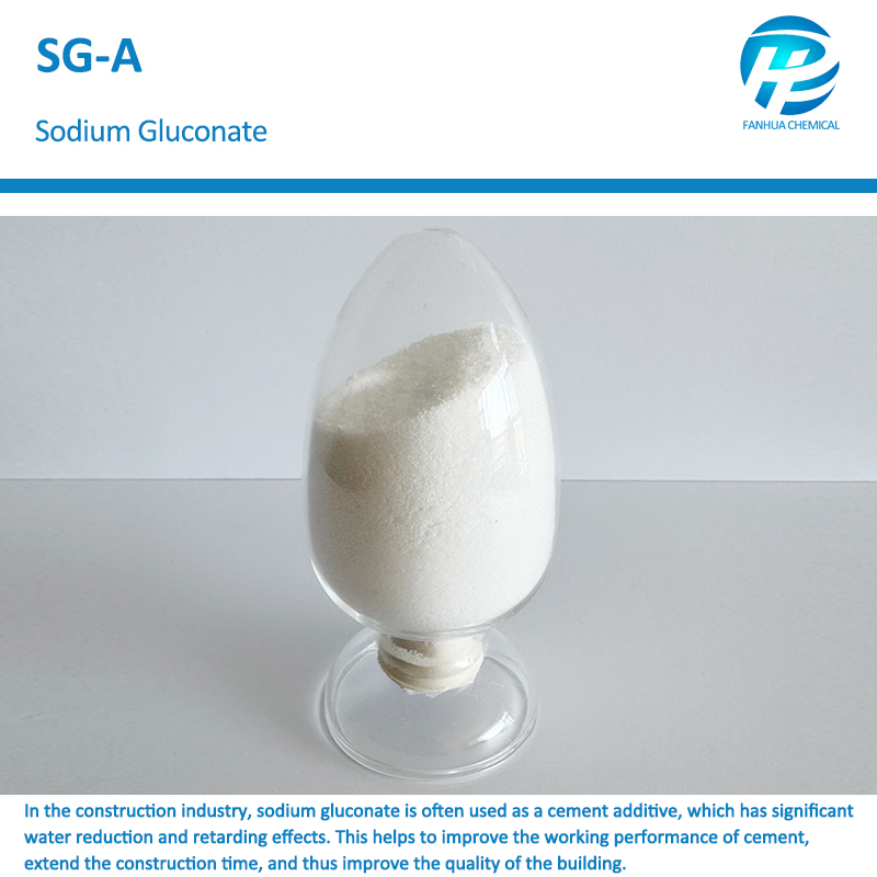 Sodium Gluconate Water-Reducing Retarder for Concrete