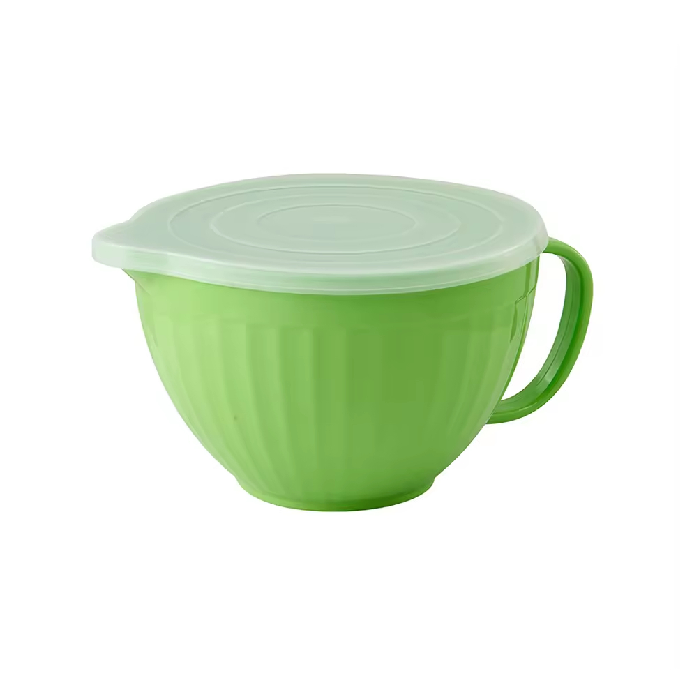 Brand Custom Set of 3 Largy 2800ml 1650ml 800ml Plastic Melamine RPET Salad Mixing Bowl Jug Set
