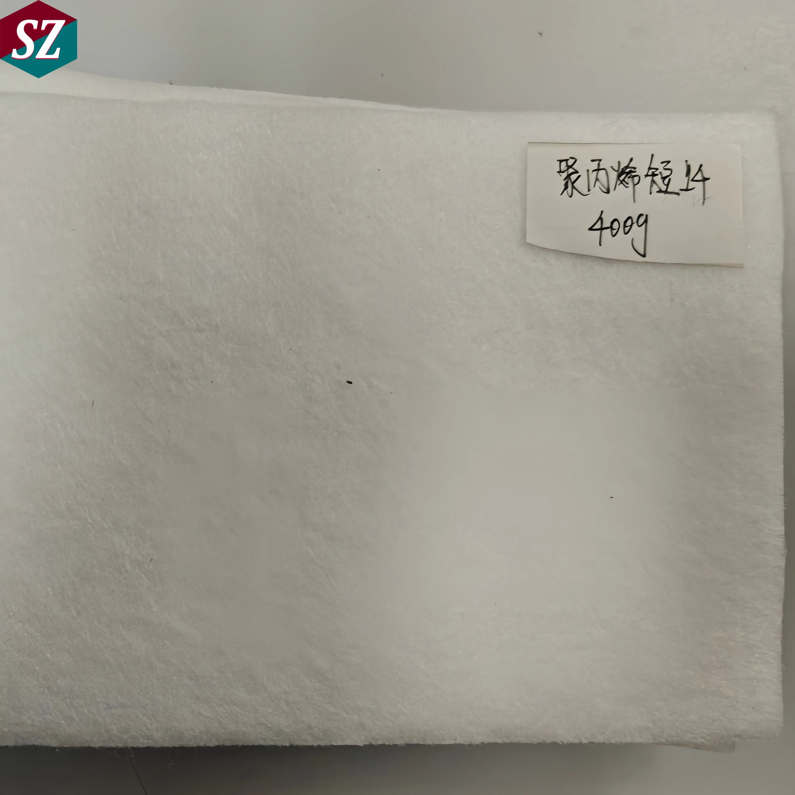 PP Short Fiber Geotextile PP Short Fiber Nonwoven Geotextile 400g Pet Nonwoven Geotextile