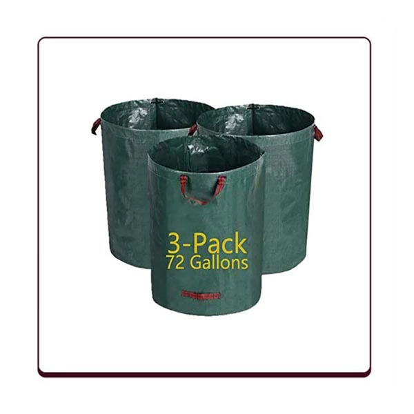 Мешок для сбора листьев PE, 72 галлона