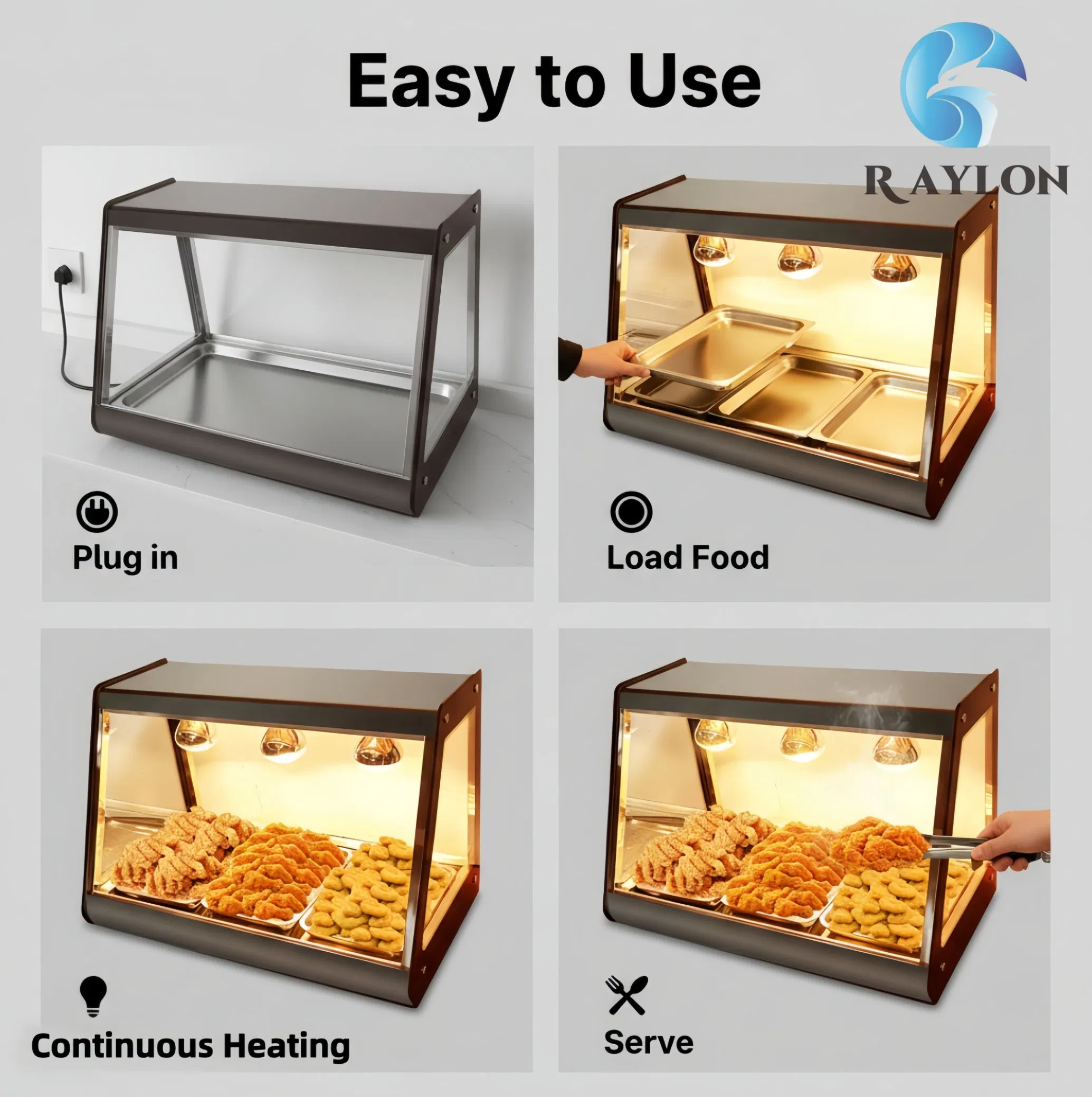 Professional Catering Equipment Food Display Warmer for Restaurant