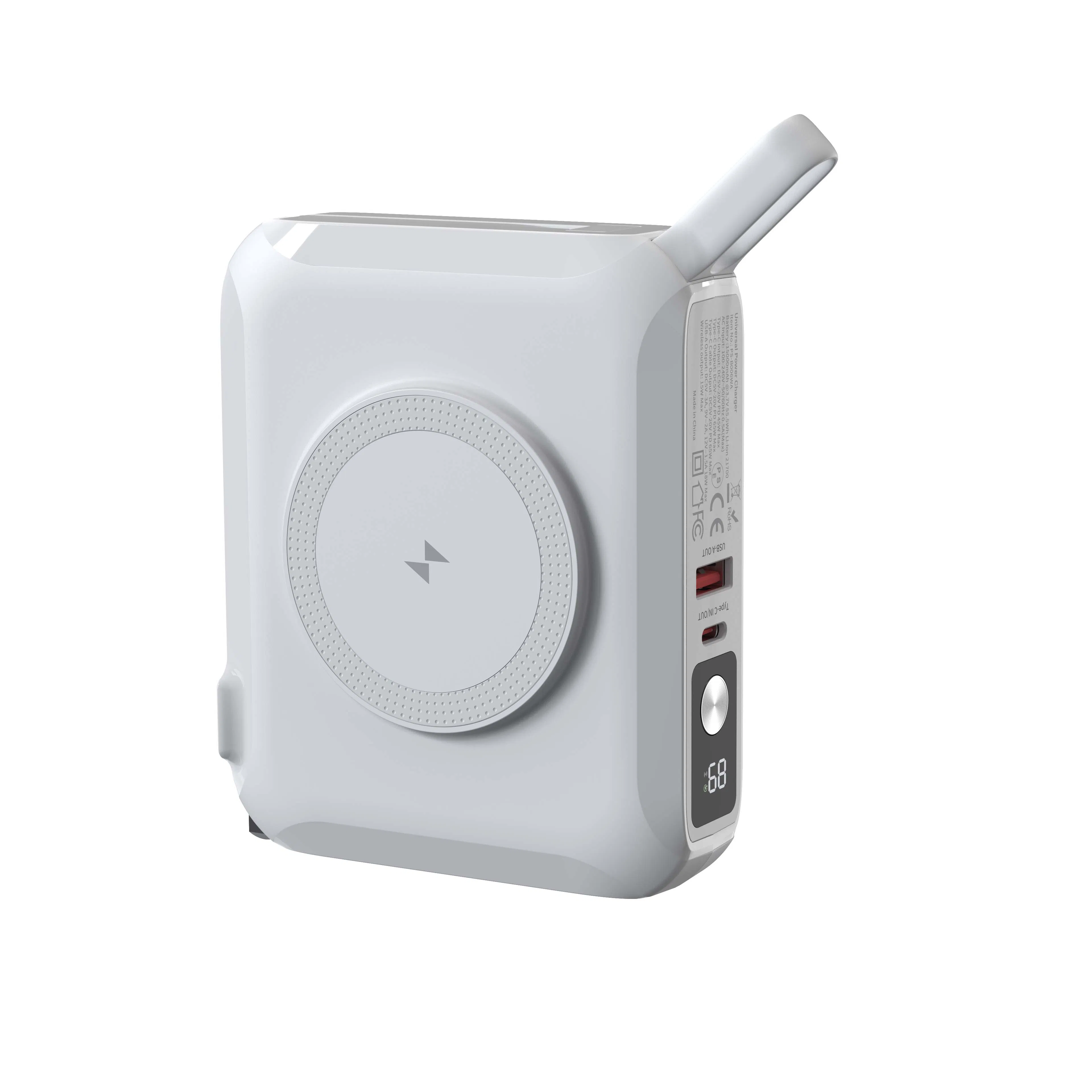 Smart Battery Portable Laptop Wireless Charger Power Bank for 65W 15000mAh