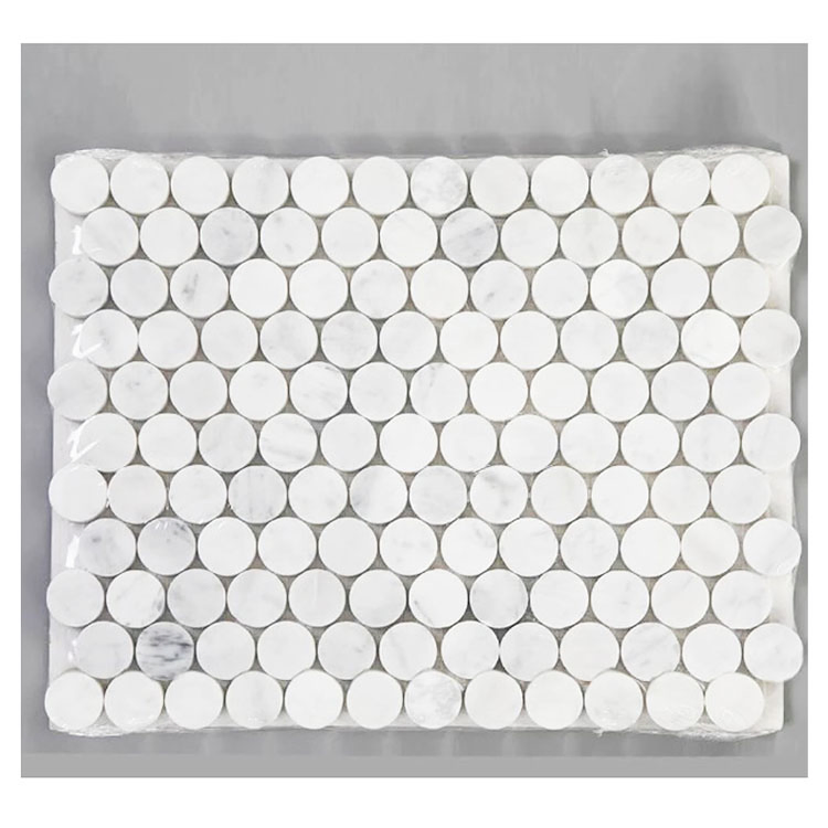 Natural Stone Marble Grey Kitchen Wall Tiles Glass Mosaic Wall Mosaic Tile