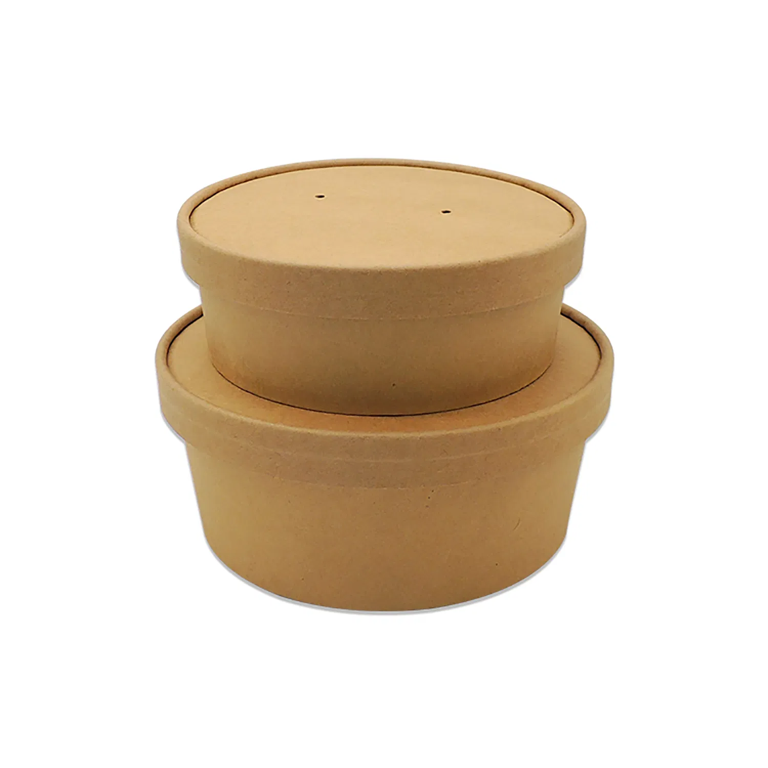 Multi-Size 850ml 900ml 1000ml 1300ml Tablewale Kraft Take Away Salad Bowl with Lid