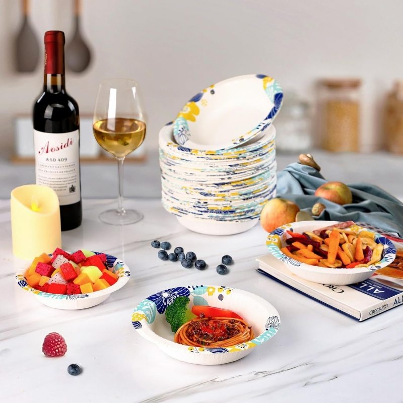 Sustainable 20 Oz Compostable Bowls for Eco-Conscious Events