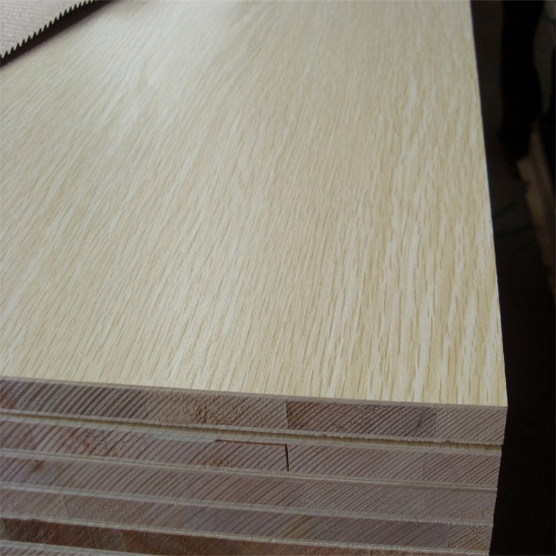 Block Board Poplar Pine Paulownia Core with Artificial Veneered
