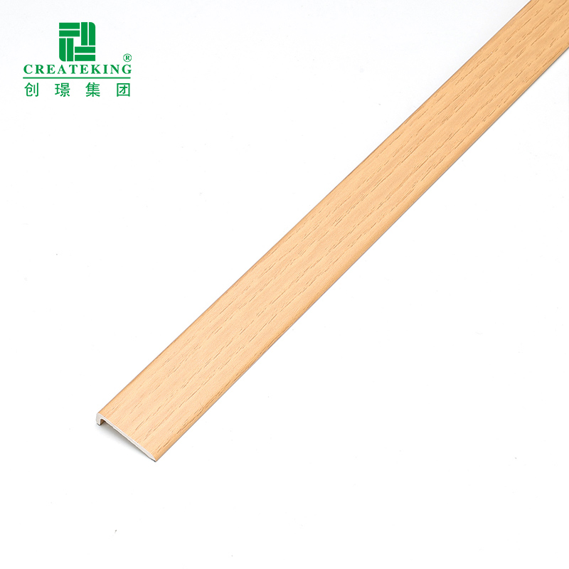 China Factory Customized Multicolor 24*4mm Waterproof L-Shaped UPVC Flooring Profiles