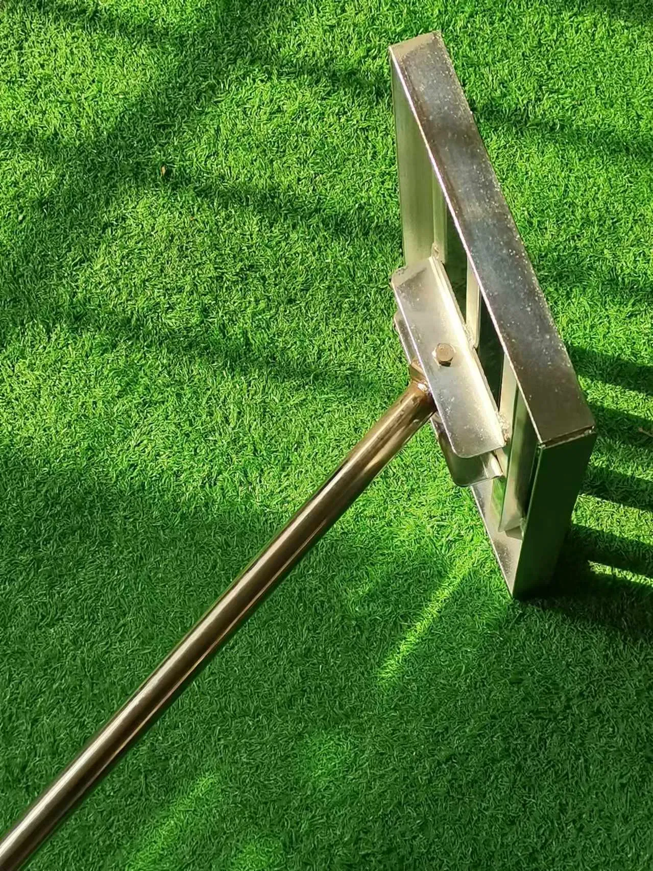 Adjustable Hand Pole Leveling Rake Lawn Leveling Rake