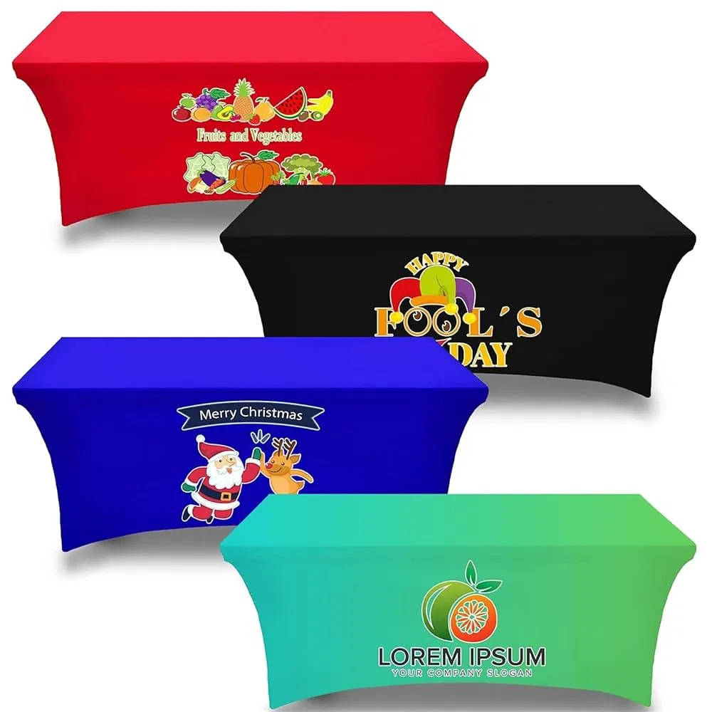 High-Quality Trade Show Table Cover with Your Logo