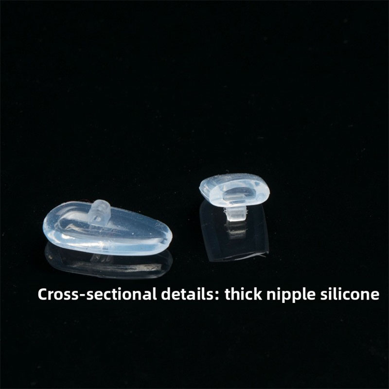 Comfortable Anti - Slip Silicone Airbag Nose Pads