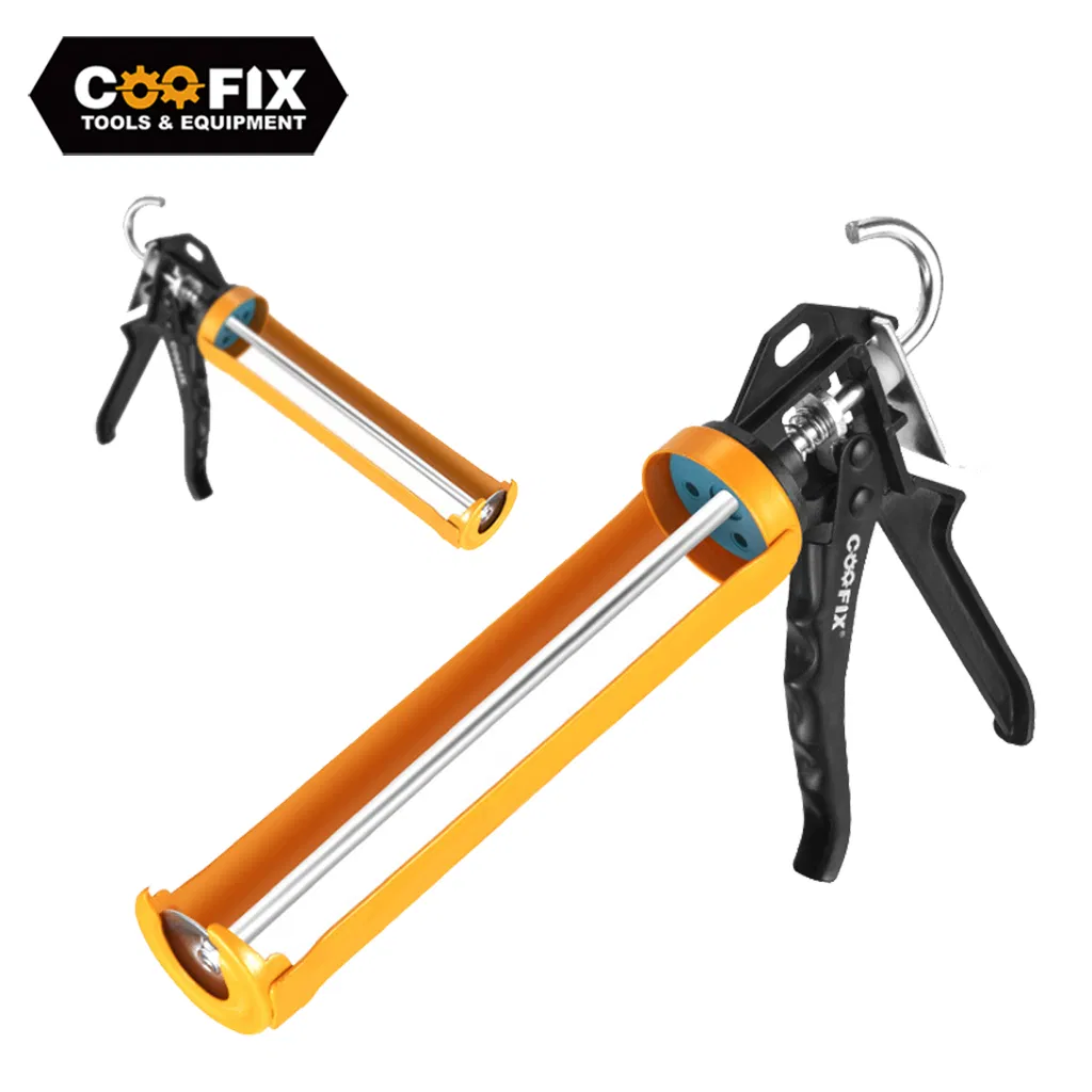 OEM 9inch Caulk Gun Manual Drip Free Silicone Sealant Caulking Gun for Caulking Sealing Filling Cracks