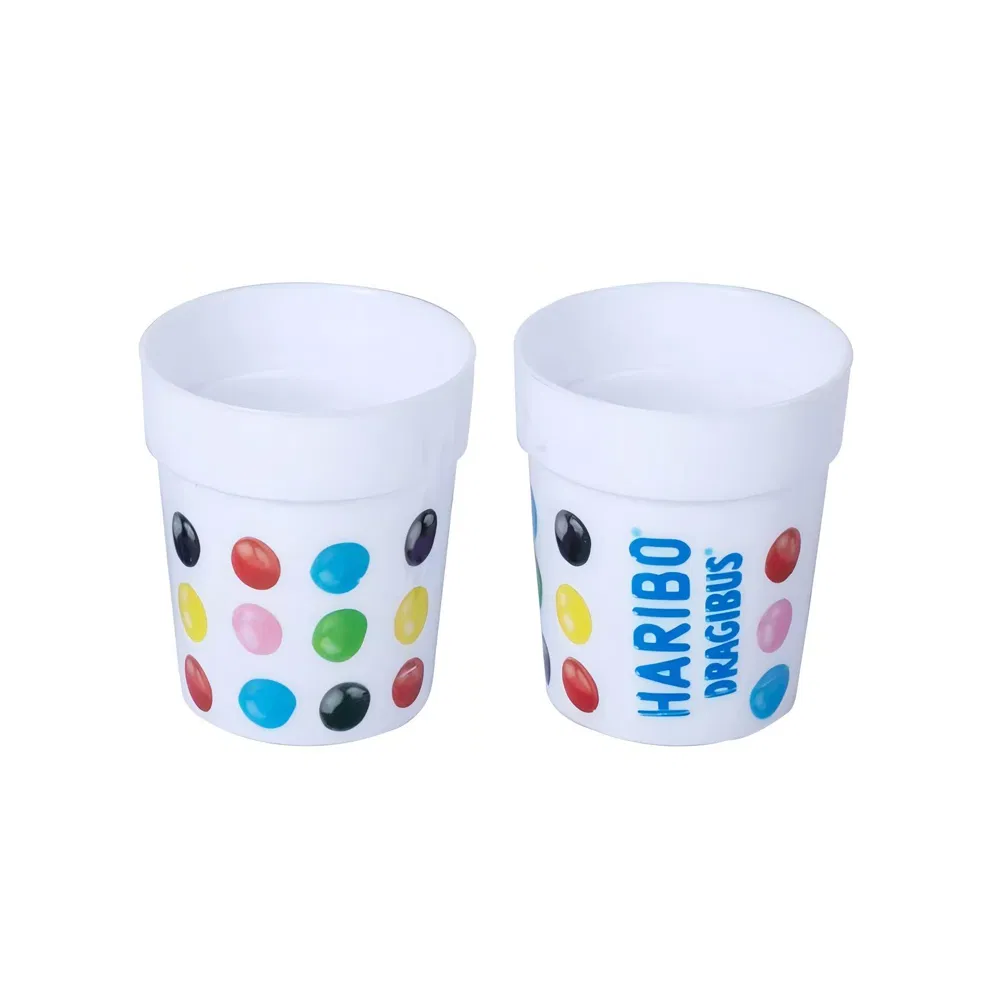 Food Grade 200ml Plastic Beer Cup Party Beverage Cup Beer Tumbler Mug