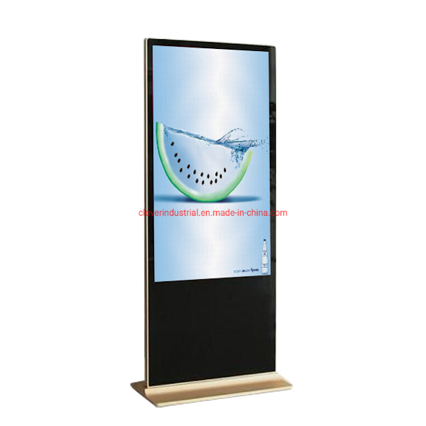 55inch Super Thin Advertising Digital Signage Totem Software LCD Kiosk