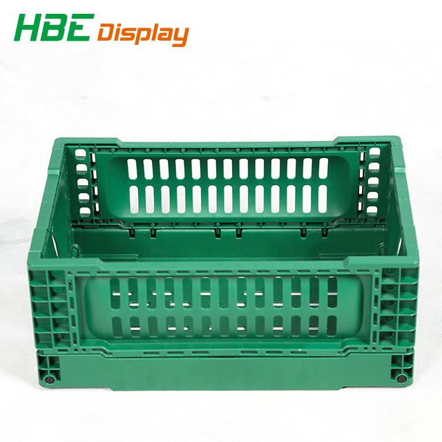 Collapsible Folding Plastic Containers Without Lids