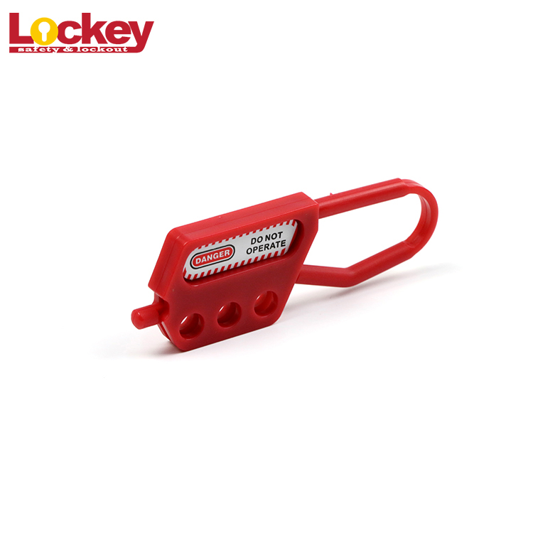Loto Three Holes Nylon Safety Non-Conductive Lockout Hasp