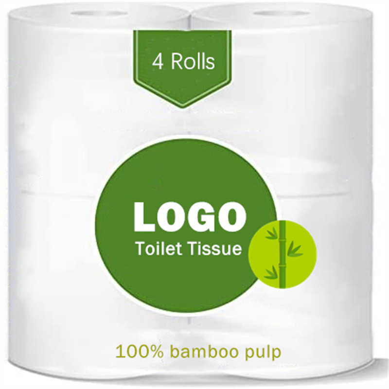 Bulk Bamboo Toilet Paper Tissue Roll with FSC Certified Pulp for Export to Global Distributors