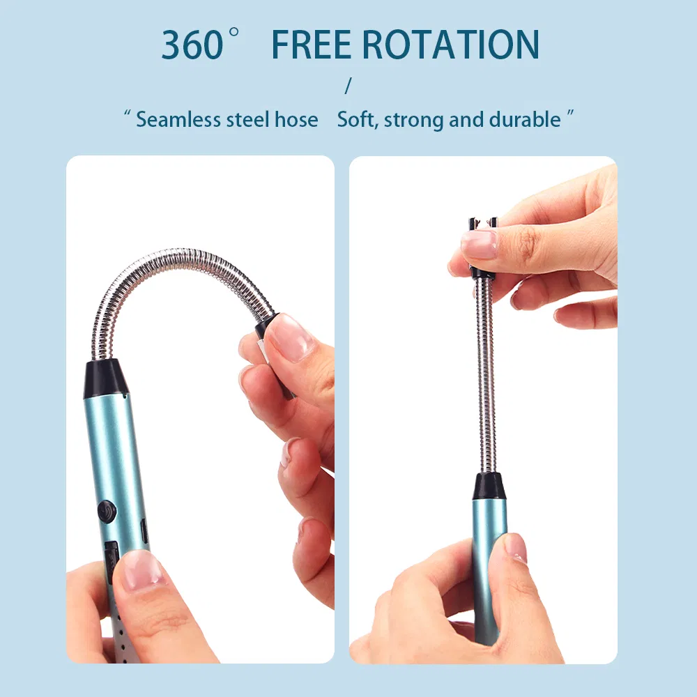 Windproof Electric Lighter for Outdoor Camping & Picnics