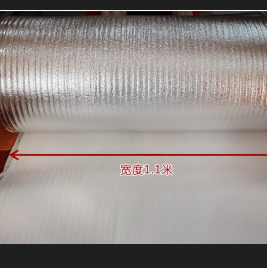 Quick Install Protective Underlay Foam White aluminum Layer Underlayment