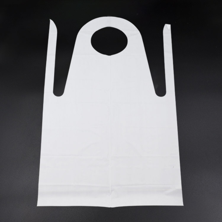 Wholesale Cheap New Colored PE Apron for Medical