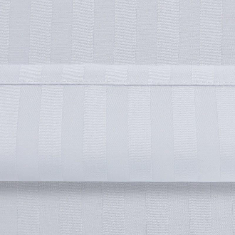 1cm Stripe 250tc Hotel Bed Linen 50% Cotton 50% Polyester Home/Hotel Duvet Cover and Pillow Case Set