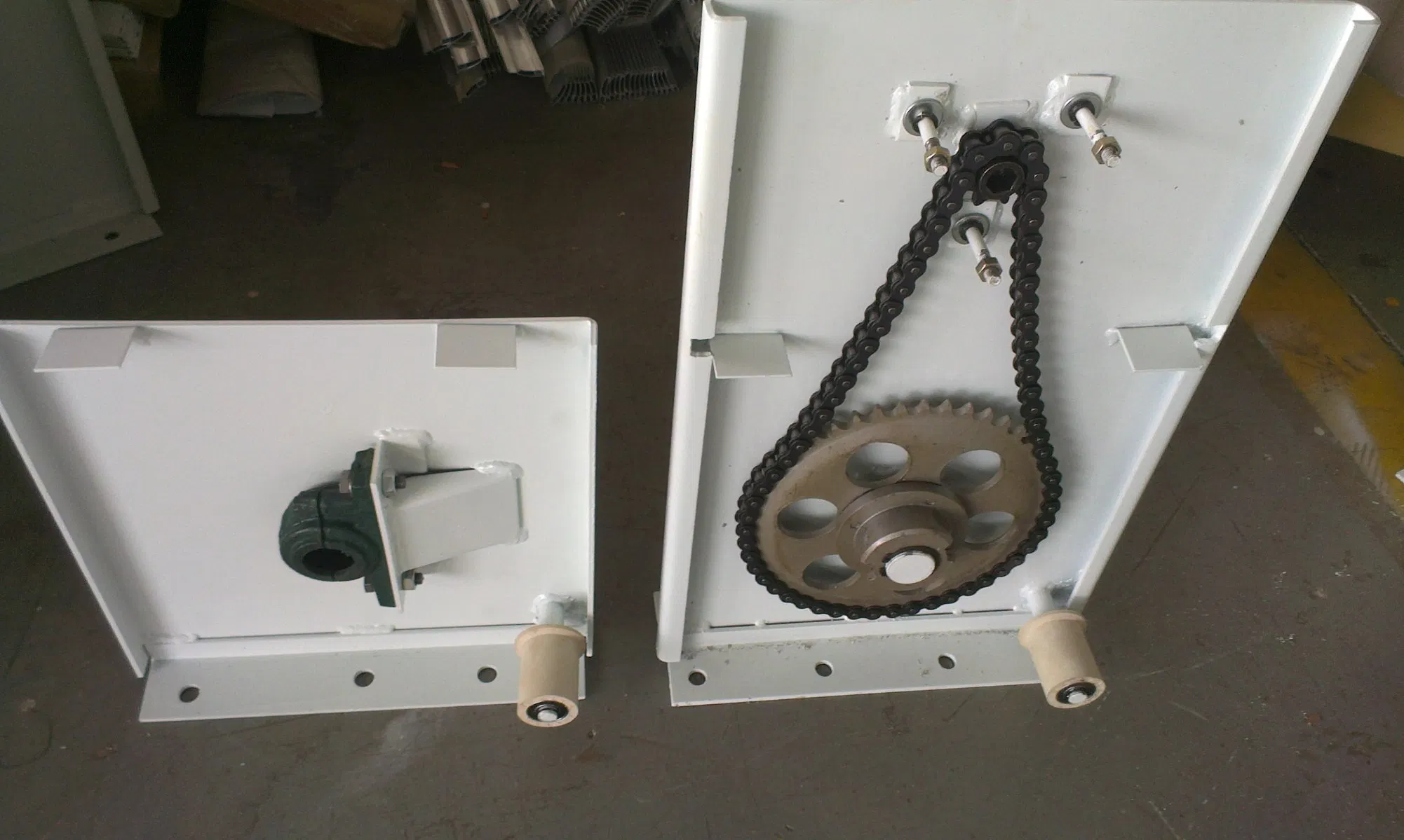 Chain Motor Bracket Chain Motor End Cap Chain Motor Steel Side Plate