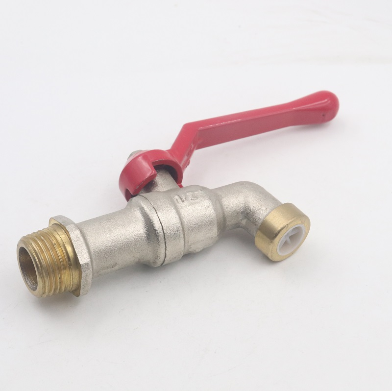 Casting Brass Bibcock Garden Water Faucet T Handle Brass Tap