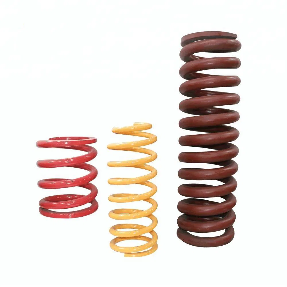 Manufacturer Customizes Industrial Flat Wire Copper Spiral Precision Coil Compression Springs.