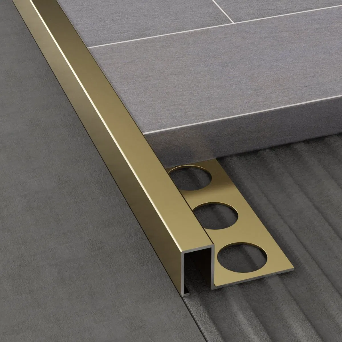 Customized Aluminum Stair Treads and Skirt Panels