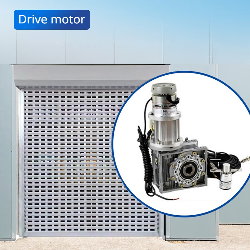 Hollow Aluminum Corrosion-Resistant Hotel Station Rolling Shutter Door Industrial Door