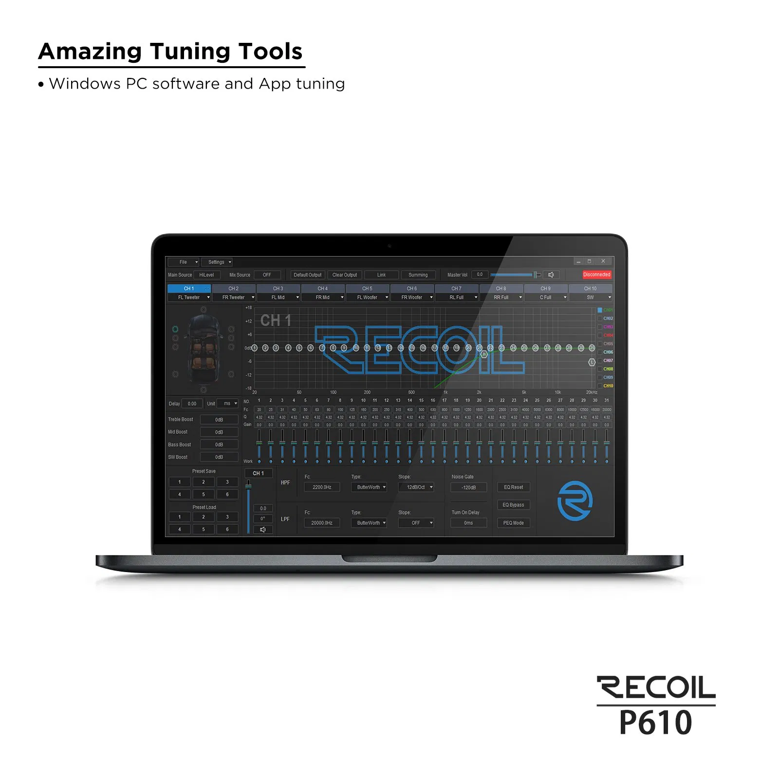 DSP Amplifier P610 Raises The Bar to a New Level