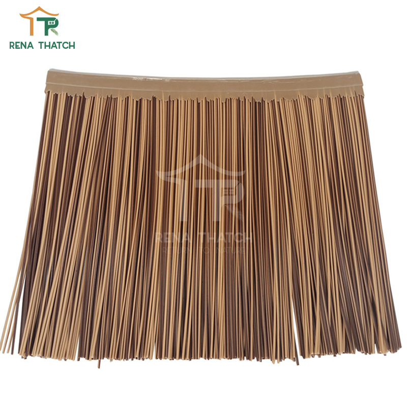 Durable African Artificial Reeds Thatch Tiles Waterproof Synthetic Reed for Roof
