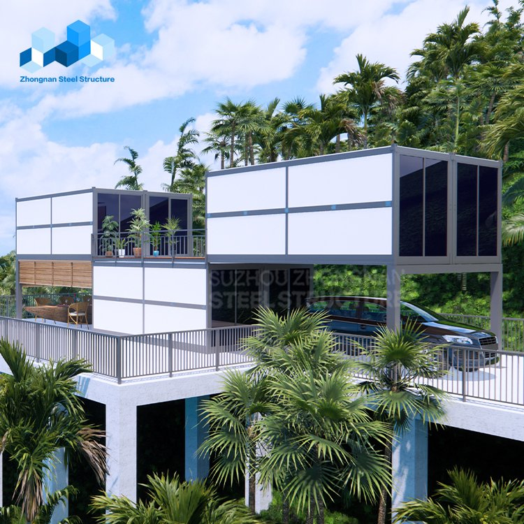 Low Cost Mobile Movable Prefab Folding House Container Store Foldable Container House Shop Price