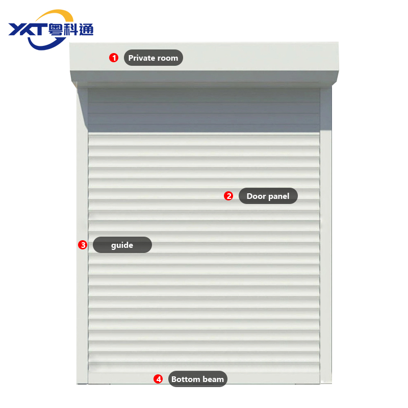 Automatic Electric Roller Shutters Window for House Use