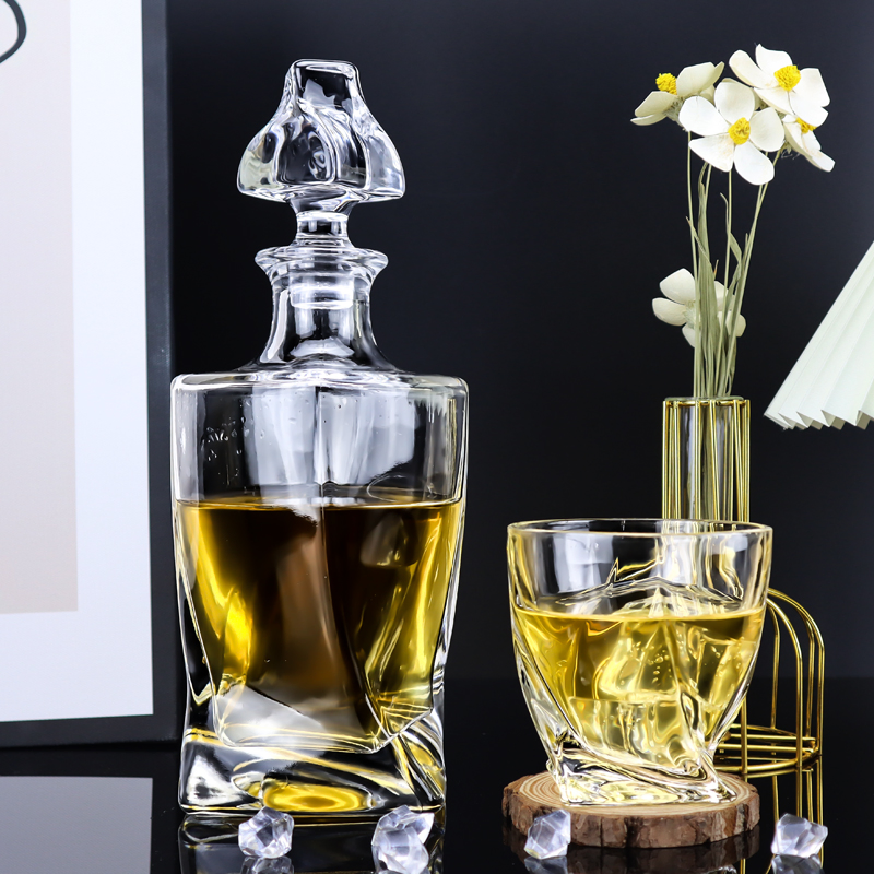 Wholesale Unique Wine Bottles Bulk Whisky Decanter