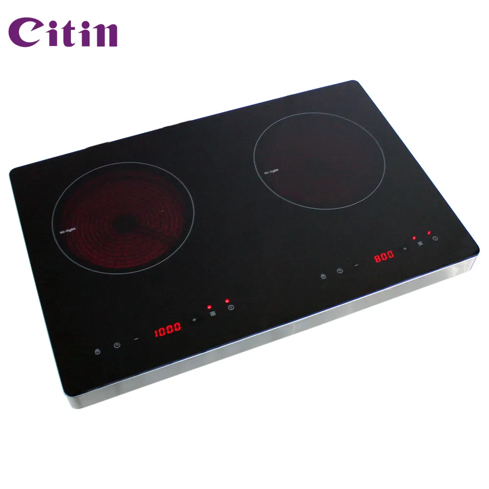 High Power Ceramic Stove with Sensor Touch and Double Zones