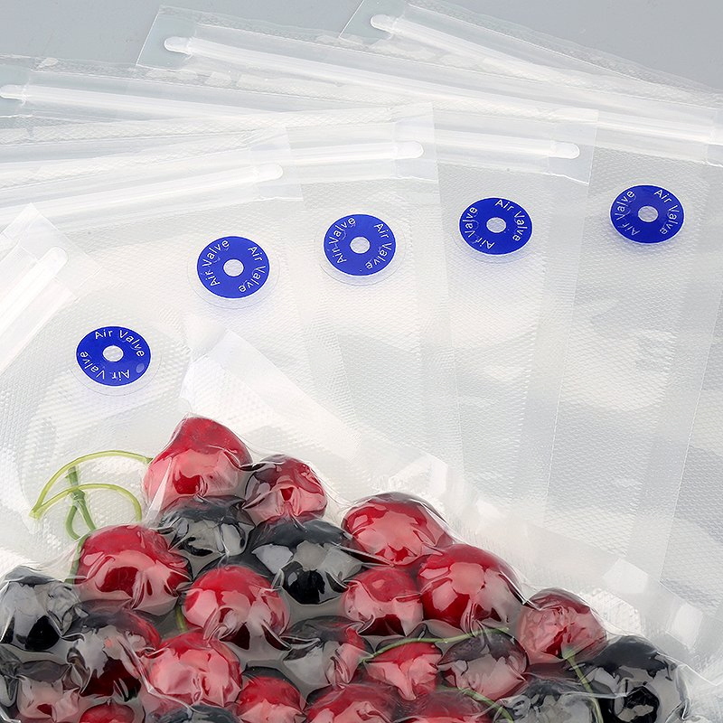 Cost-Saving Embossed Clean Zipper Pouches for Handheld Vacuum Sealer